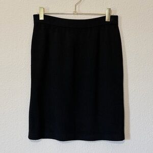 St. John Basics Classic Black Skirt - 2